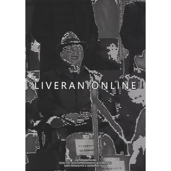 RETROSPETTIVA PAOLO MANTOVANI PRESIDENTE SAMPDORIA CALCIO NELLA FOTO PAOLO MANTOVANI PRESIDENTE DELLA SAMPDORIA CALCIO NELL\'ANNO 1991-1992 AG ALDO LIVERANI SAS  