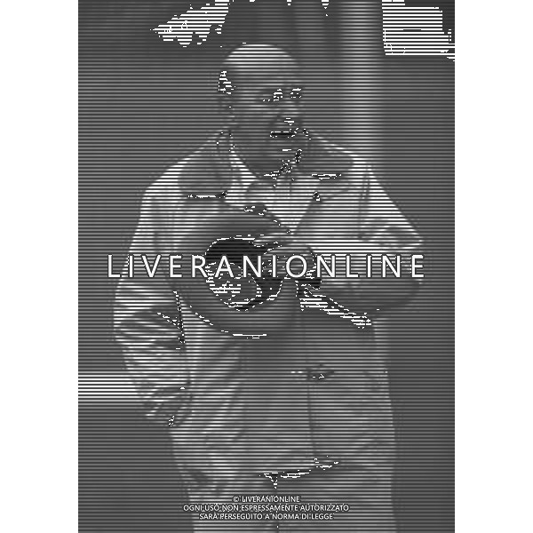 RETROSPETTIVA PAOLO MANTOVANI PRESIDENTE SAMPDORIA CALCIO NELLA FOTO PAOLO MANTOVANI PRESIDENTE DELLA SAMPDORIA CALCIO NELL\'ANNO 1992-1993 AG ALDO LIVERANI SAS 