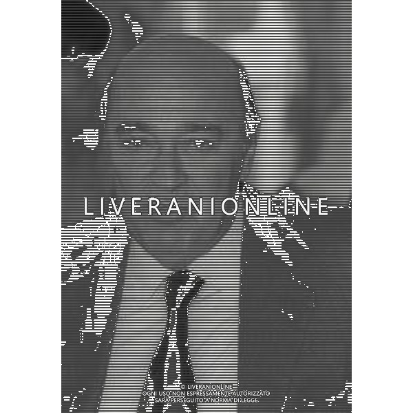 RETROSPETTIVA PAOLO MANTOVANI PRESIDENTE SAMPDORIA CALCIO NELLA FOTO PAOLO MANTOVANI PRESIDENTE DELLA SAMPDORIA CALCIO NELL\'ANNO 1995 AG ALDO LIVERANI SAS  