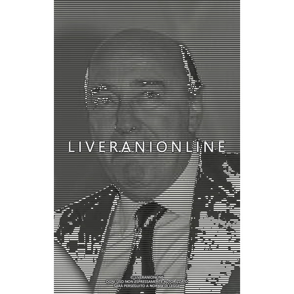 RETROSPETTIVA PAOLO MANTOVANI PRESIDENTE SAMPDORIA CALCIO NELLA FOTO PAOLO MANTOVANI PRESIDENTE DELLA SAMPDORIA CALCIO NELL\'ANNO 1995 AG ALDO LIVERANI SAS  