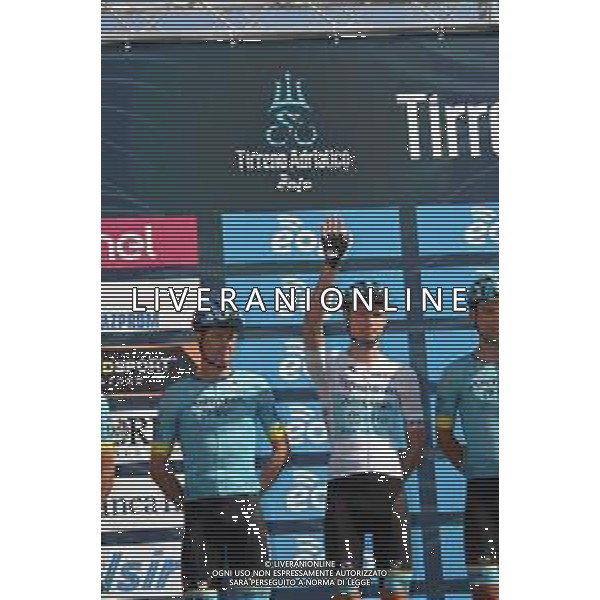 13-09-2020 Tirreno - Adriatico; Tappa 06 Pieve Torina - Loreto; 2020, Astana; Vlasov, Aleksandr; Fuglsang, Jacob; Pieve Torina; ©SIROTTI / AGENZIA ALDO LIVERANI SAS