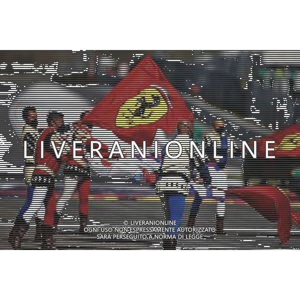 Circuit atmosphere - Ferrari 1000GP celebrations. 13.09.2020. Formula 1 World Championship, Rd 9, Tuscan Grand Prix, Mugello, Italy, Race Day. - www.xpbimages.com, EMail: requests@xpbimages.com © Copyright: Charniaux / XPB Images / AGENZIA ALDO LIVERANI SAS - ITALY ONLY EDITORIAL USE ONLY