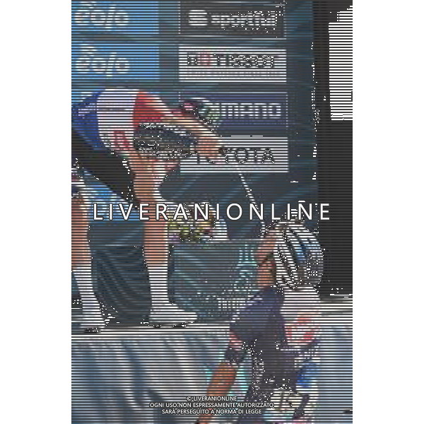 13-09-2020 Tirreno - Adriatico; Tappa 06 Pieve Torina - Loreto; 2020, Alpecin - Fenix; Van Der Poel, Mathieu; De Bondt, Dries; Loreto; ©SIROTTI / AGENZIA ALDO LIVERANI SAS