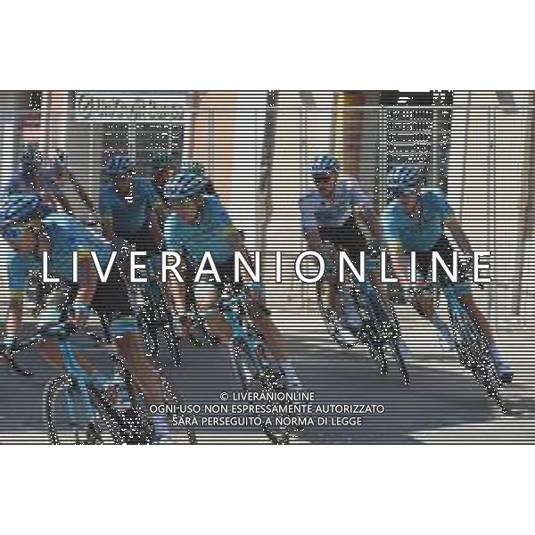 13-09-2020 Tirreno - Adriatico; Tappa 06 Pieve Torina - Loreto; 2020, Astana; Vlasov, Aleksandr; Fuglsang, Jacob; Loreto; ©SIROTTI / AGENZIA ALDO LIVERANI SAS