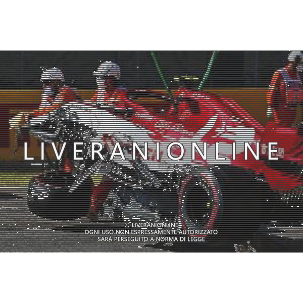 Antonio Giovinazzi (ITA) Alfa Romeo Racing C39 crashed out of the race. 13.09.2020. Formula 1 World Championship, Rd 9, Tuscan Grand Prix, Mugello, Italy, Race Day. - www.xpbimages.com, EMail: requests@xpbimages.com © Copyright: Moy / XPB Images/ AGENZIA ALDO LIVERANI SAS - ITALY ONLYU EDITORIAL USE ONLY