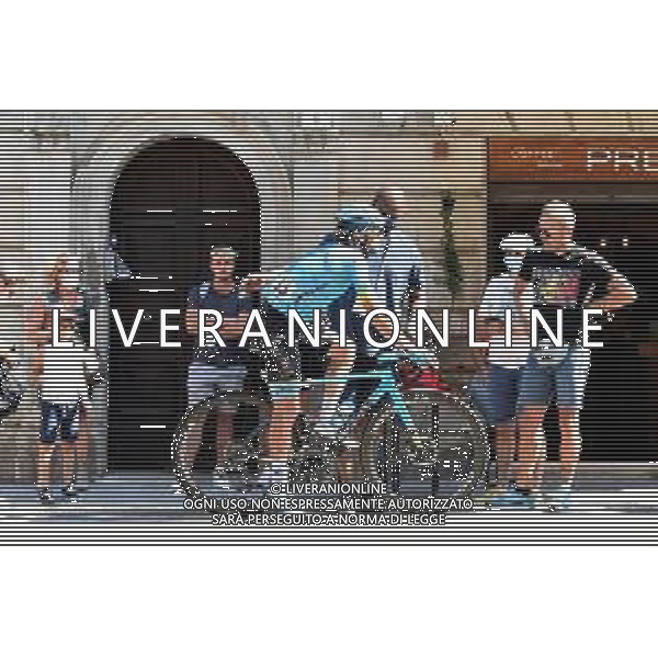 7^ Tappa Pieve Torina - Loreto - Cycling Tirreno Adriatico, 13 September 2020 loreto, Italy Photo showing: withdrawal from the race BOARO Manuele (ITA) - ASTANA PRO TEAM @LM/Roberto Bartomeoli/ AGENZIA ALDO LIVERANI SAS
