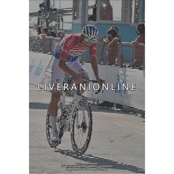 7^ Tappa Pieve Torina - Loreto - Cycling Tirreno Adriatico, 13 September 2020 loreto, Italy Photo showing: Mathieu van der Poel (Alpecin - Fenix) winner of the stage @LM/Roberto Bartomeoli/ AGENZIA ALDO LIVERANI SAS