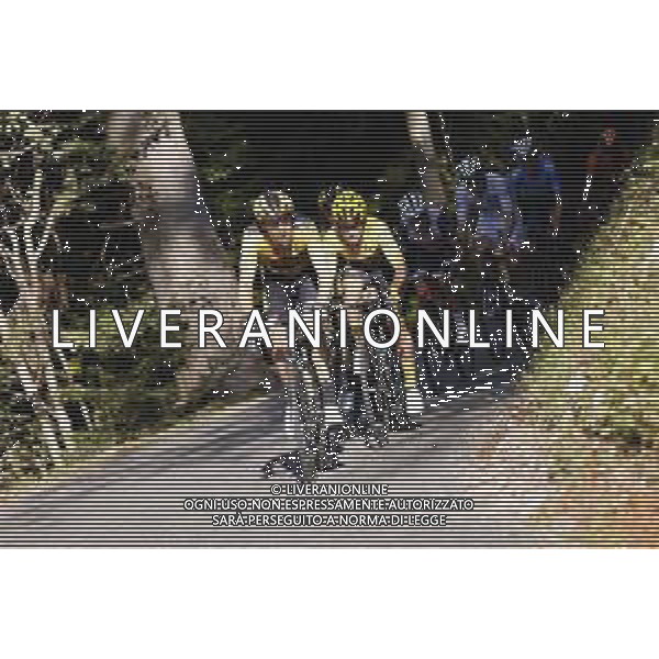 13-09-2020 Tour De France; Tappa 15 Lyon - Grand Colombier; 2020, Jumbo - Visma; Dumoulin, Tom; Roglic, Primoz; Grand Colombier; ©SIROTTI / AGENZIA ALDO LIVERANI SAS