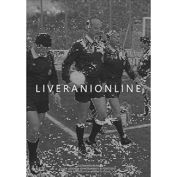 27-01-1985 BERGAMO CAMPIONATO DI CALCIO SERIE A ATALANTA-JUVENTUS 1-1 NELLA FOTO ARBITRO PAOLO CASARIN AG ALDO LIVERANI SAS