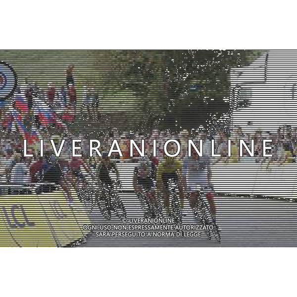 15-09-2020 Tour De France; Tappa 16 La Tour Du Pin - Villard De Lans; 2020, Uae - Emirates; 2020, Jumbo - Visma; Pogacar, Tadej; Roglic, Primoz; Villard De Lans; ©SIROTTI / AGENZIA ALDO LIVERANI SAS