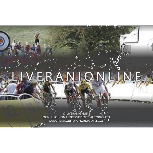 15-09-2020 Tour De France; Tappa 16 La Tour Du Pin - Villard De Lans; 2020, Uae - Emirates; 2020, Jumbo - Visma; Pogacar, Tadej; Roglic, Primoz; Villard De Lans; ©SIROTTI / AGENZIA ALDO LIVERANI SAS