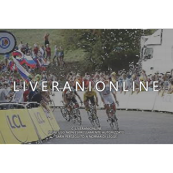 15-09-2020 Tour De France; Tappa 16 La Tour Du Pin - Villard De Lans; 2020, Uae - Emirates; 2020, Jumbo - Visma; Pogacar, Tadej; Roglic, Primoz; Villard De Lans; ©SIROTTI / AGENZIA ALDO LIVERANI SAS
