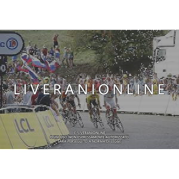 15-09-2020 Tour De France; Tappa 16 La Tour Du Pin - Villard De Lans; 2020, Uae - Emirates; 2020, Jumbo - Visma; Pogacar, Tadej; Roglic, Primoz; Villard De Lans; ©SIROTTI / AGENZIA ALDO LIVERANI SAS