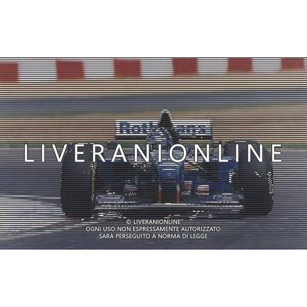 RETROSPETTIVA DAMON HILL PILOTA F1 NELLA FOTO DAMON HILL NELL\'ANNO 1995 AG ALDO LIVERANI SAS AG CONTROLUCE -DANILO RECALCATI