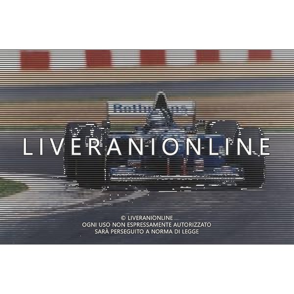 RETROSPETTIVA DAMON HILL PILOTA F1 NELLA FOTO DAMON HILL NELL\'ANNO 1995 AG ALDO LIVERANI SAS AG CONTROLUCE -DANILO RECALCATI