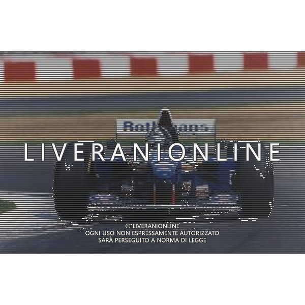 RETROSPETTIVA DAMON HILL PILOTA F1 NELLA FOTO DAMON HILL NELL\'ANNO 1995 AG ALDO LIVERANI SAS AG CONTROLUCE -DANILO RECALCATI