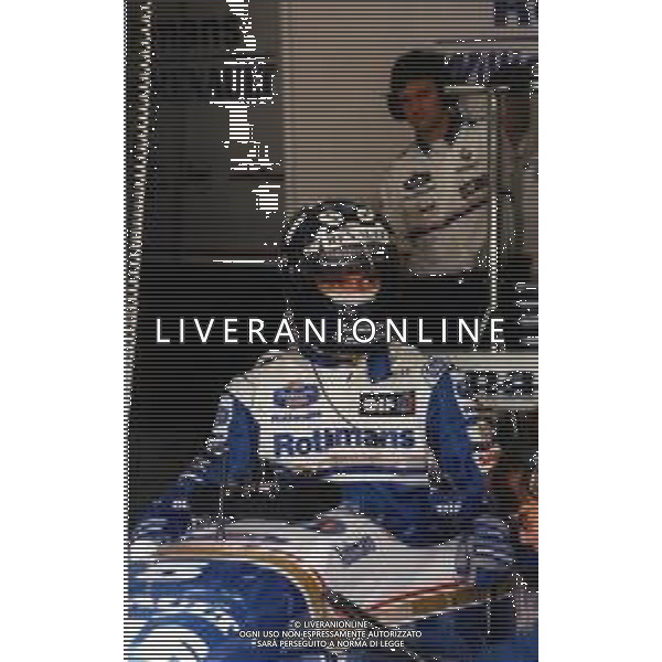 RETROSPETTIVA DAMON HILL PILOTA F1 NELLA FOTO DAMON HILL NELL\'ANNO 1995 AG ALDO LIVERANI SAS AG CONTROLUCE -DANILO RECALCATI