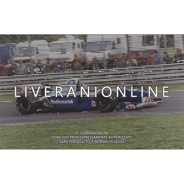 RETROSPETTIVA DAMON HILL PILOTA F1 NELLA FOTO DAMON HILL NELL\'ANNO 1995 AG ALDO LIVERANI SAS AG CONTROLUCE -DANILO RECALCATI