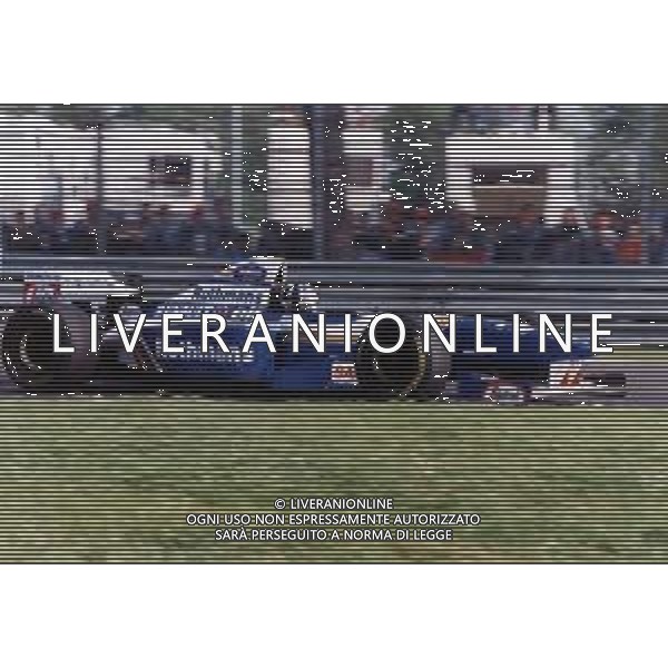 RETROSPETTIVA DAMON HILL PILOTA F1 NELLA FOTO DAMON HILL NELL\'ANNO 1995 AG ALDO LIVERANI SAS AG CONTROLUCE -DANILO RECALCATI