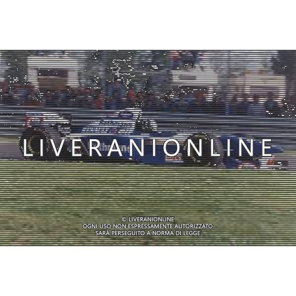 RETROSPETTIVA DAMON HILL PILOTA F1 NELLA FOTO DAMON HILL NELL\'ANNO 1995 AG ALDO LIVERANI SAS AG CONTROLUCE -DANILO RECALCATI