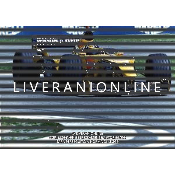 RETROSPETTIVA DAMON HILL PILOTA F1 NELLA FOTO DAMON HILL NELL\'ANNO 1999 AG ALDO LIVERANI SAS AG CONTROLUCE -DANILO RECALCATI