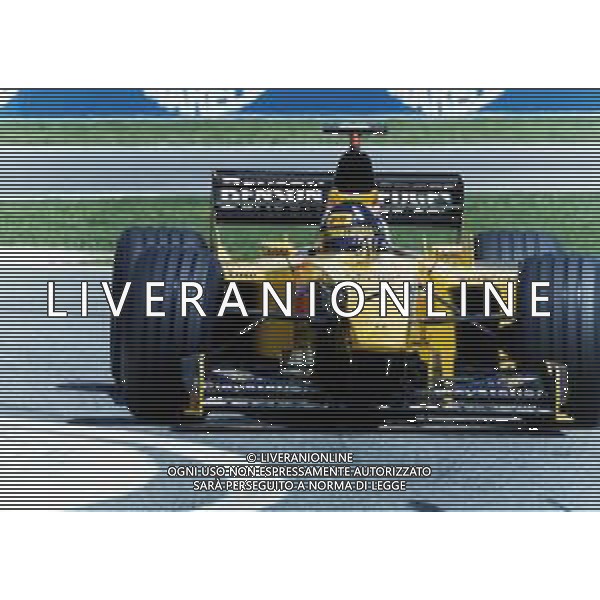 RETROSPETTIVA DAMON HILL PILOTA F1 NELLA FOTO DAMON HILL NELL\'ANNO 1999 AG ALDO LIVERANI SAS AG CONTROLUCE -DANILO RECALCATI