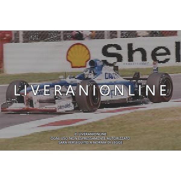 RETROSPETTIVA DAMON HILL PILOTA F1 NELLA FOTO DAMON HILL AG ALDO LIVERANI SAS AG CONTROLUCE -DANILO RECALCATI