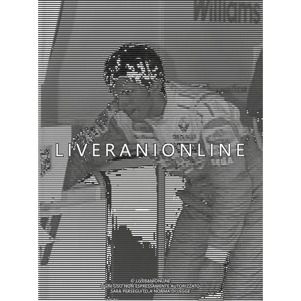 RETROSPETTIVA DAMON HILL PILOTA F1 NELLA FOTO DAMON HILL AG ALDO LIVERANI SAS AG CONTROLUCE -DANILO RECALCATI