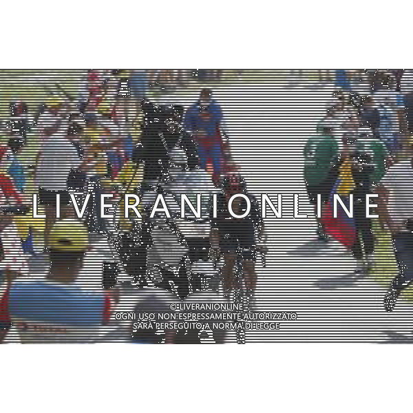 16-09-2020 Tour De France; Tappa 17 Grenoble - Col De La Loze; 2020, Team Ineos Grenadier; Carapaz Antonio, Richard Antonio; Col De La Loze; ©SIROTTI / AGENZIA ALDO LIVERANI SAS