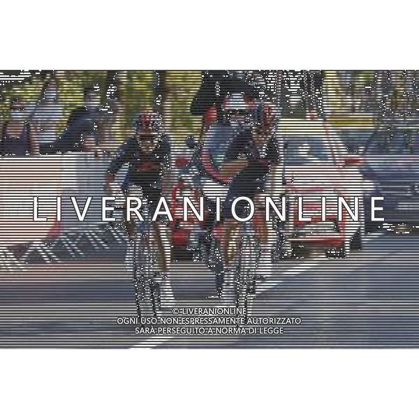 17-09-2020 Tour De France; Tappa 18 Meribel - La Roche Sur Foron; 2020, Team Ineos Grenadier; Carapaz Antonio, Richard Antonio; Kwiatkowski, Michal; La Roche Sur Foron; FOTO STEFANO SIROTTI-AG ALDO LIVERANI SAS