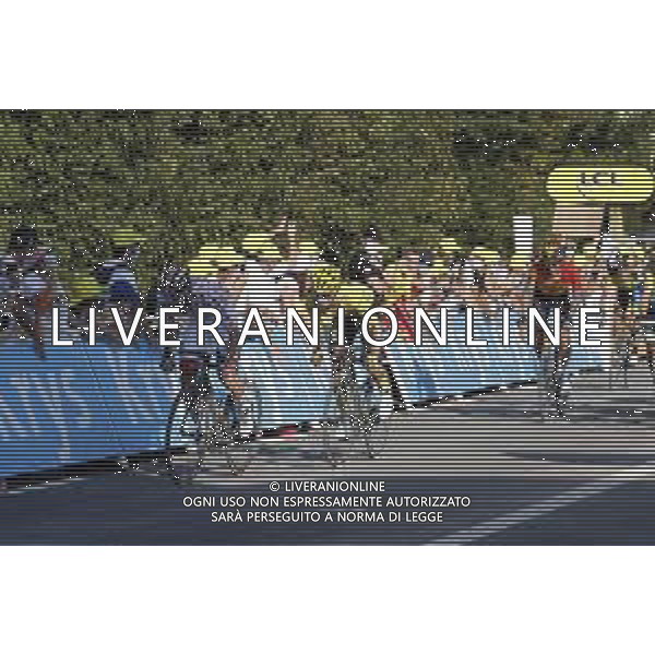 17-09-2020 Tour De France; Tappa 18 Meribel - La Roche Sur Foron; 2020, Uae - Emirates; 2020, Jumbo - Visma; Pogacar, Tadej; Roglic, Primoz; La Roche Sur Foron; ©SIROTTI / AGENZIA ALDO LIVERANI SAS