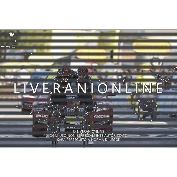 17-09-2020 Tour De France; Tappa 18 Meribel - La Roche Sur Foron; 2020, Team Ineos Grenadier; Carapaz Antonio, Richard Antonio; Kwiatkowski, Michal; La Roche Sur Foron; ©SIROTTI / AGENZIA ALDO LIVERANI SAS