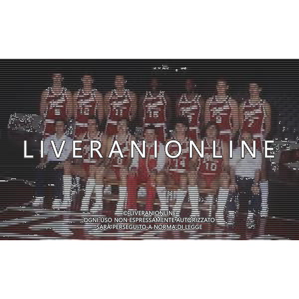 1986-1987 MILANO FORMAZIONE TRACER MILANO BASKET NELLA FOTO LA FORMAZIONE DELLA TRACER MILANO AG ALDO LIVERANI SAS