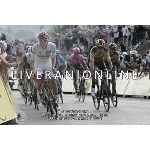 Stage 16 2020, La Tour-Du-Pin - Villard-de-Lans - Tour De France, 15 September 2020 Villard-de-Lans, villard-de-lans, france, Italy Photo showing: Tadej Pogacar of UEA Emirates and Wout Van Aert of Team Jumbo - Visma @LM/DPPI/DPPI/Laurent Lairys / AGENZIA ALDO LIVERANI SAS