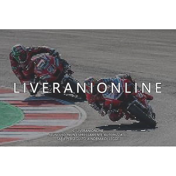 Grand Prix of San Marino and Riviera di Rimini - Free practice 3 - MotoGP World Championship, 19 September 2020 Misano Marco Simoncelli World Circuit, misano adriatico (rn), Italy Photo showing: JACK MILLER - PRAMAC RACING and DANILO PETRUCCI - DUCATI TEAM @LM/Alessio Marini/ AGENZIA ALDO LIVERANI SAS