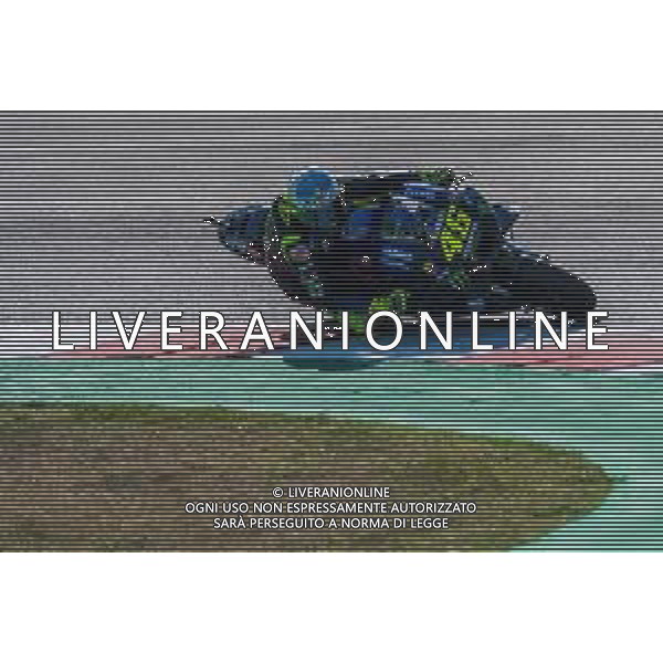 Grand Prix of San Marino and Riviera di Rimini - Free practice 3 - MotoGP World Championship, 19 September 2020 Misano Marco Simoncelli World Circuit, misano adriatico (rn), Italy Photo showing: VALENTINO ROSSI - MONSTER ENERGY YAMAHA MotoGP @LM/Alessio Marini/ AGENZIA ALDO LIVERANI SAS