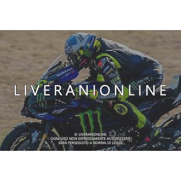 Grand Prix of San Marino and Riviera di Rimini - Free practice 3 - MotoGP World Championship, 19 September 2020 Misano Marco Simoncelli World Circuit, misano adriatico (rn), Italy Photo showing: VALENTINO ROSSI - MONSTER ENERGY YAMAHA MotoGP @LM/Alessio Marini/ AGENZIA ALDO LIVERANI SAS