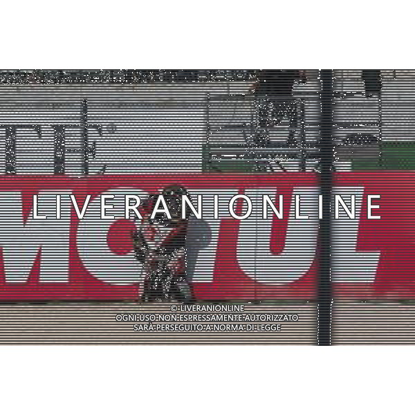 Grand Prix of San Marino and Riviera di Rimini - Free practice 4 and Q - MotoGP World Championship, 19 September 2020 Misano Marco Simoncelli World Circuit, misano adriatico, Italy Photo showing: crash of TAKAAKI NAKAGAMI - LCR HONDA IDEMITSU @LM/Alessio Marini/ AGENZIA ALDO LIVERANI SAS