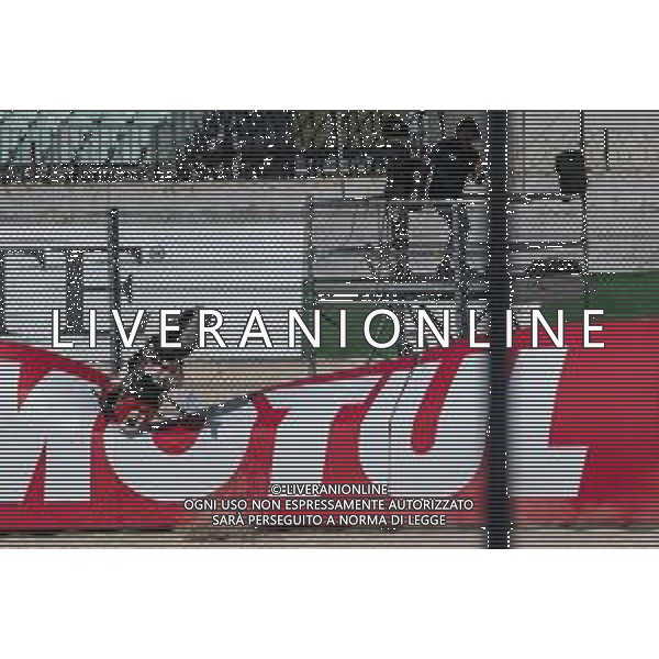 Grand Prix of San Marino and Riviera di Rimini - Free practice 4 and Q - MotoGP World Championship, 19 September 2020 Misano Marco Simoncelli World Circuit, misano adriatico, Italy Photo showing: crash of TAKAAKI NAKAGAMI - LCR HONDA IDEMITSU @LM/Alessio Marini/ AGENZIA ALDO LIVERANI SAS