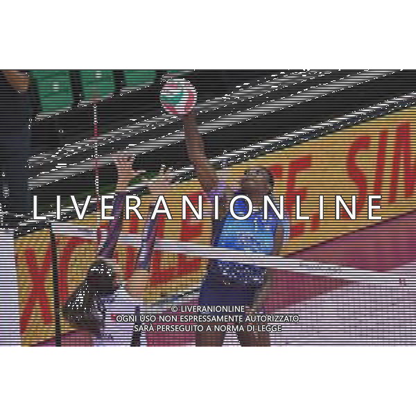Il Bisonte Firenze vs Bosca S. Bernardo Cuneo - Campionato di Volley Serie A1 Femminile 2020/2021, 20 settembre 2020 Firenze, Italia Nella foto: Terry Enweonwu (Il Bisonte Firenze) @LM/Lisa Guglielmi / AGENZIA ALDO LIVERANI SAS