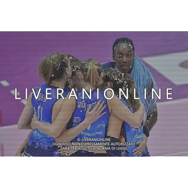 Il Bisonte Firenze vs Bosca S. Bernardo Cuneo - Campionato di Volley Serie A1 Femminile 2020/2021, 20 settembre 2020 Firenze, Italia Nella foto: Esultanza Il Bisonte Firenze @LM/Lisa Guglielmi / AGENZIA ALDO LIVERANI SAS