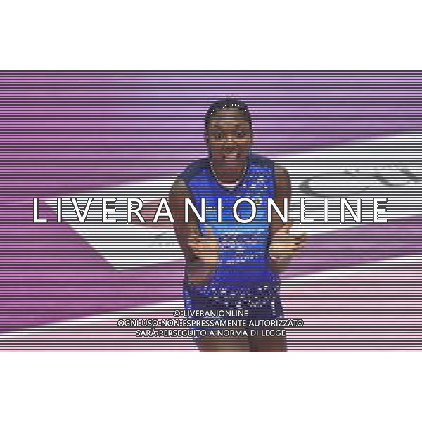 Il Bisonte Firenze vs Bosca S. Bernardo Cuneo - Campionato di Volley Serie A1 Femminile 2020/2021, 20 settembre 2020 Firenze, Italia Nella foto: Esultanza Terry Enweonwu (Il Bisonte Firenze) @LM/Lisa Guglielmi AG ALDO LIVERANI SAS