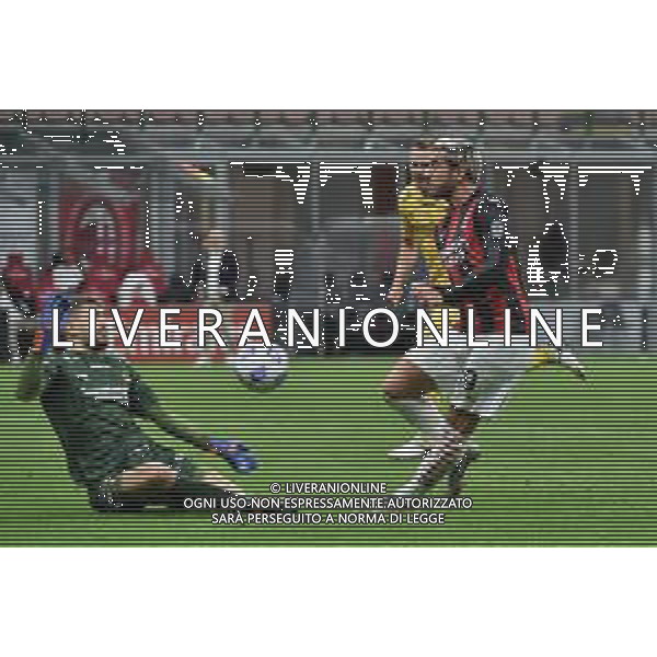 Theo Hernandez (Milan) fallisce il gol del possibile 4 a 2 Milan Milan vs Bodo Glimt UEFA Europa League - 3¬∞ turno preliminare Milano 24-09-2020 Stadio Giuseppe Meazza - San Siro foto Roberto Garavaglia - agenzia Aldo Liverani sas / AGENZIA ALDO LIVERANI SAS