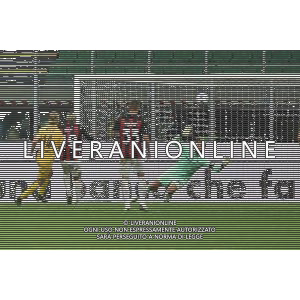 nei minuti di recupero Ulrik Saltnes (Bodo Glimt) sbaglia il gol del possibile 3 a 3 Milan vs Bodo Glimt UEFA Europa League - 3° turno preliminare Milano 24-09-2020 Stadio Giuseppe Meazza - San Siro foto Roberto Garavaglia - agenzia Aldo Liverani sas / AGENZIA ALDO LIVERANI SAS