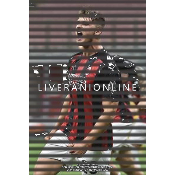 Lorenzo Colombo (Milan) Milan vs Bodo Glimt UEFA Europa League - 3° turno preliminare Milano 24-09-2020 Stadio Giuseppe Meazza - San Siro foto Roberto Garavaglia - agenzia Aldo Liverani sas