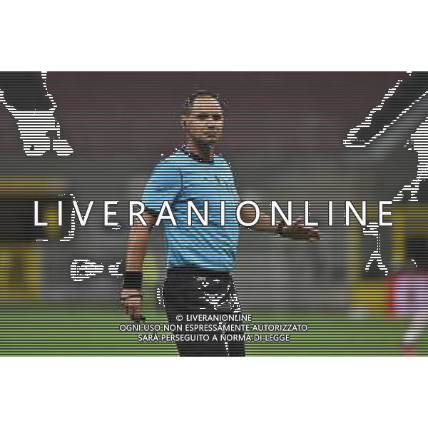 l’arbitro Fran Jovic (Croazia) Milan vs Bodo Glimt UEFA Europa League - 3° turno preliminare Milano 24-09-2020 Stadio Giuseppe Meazza - San Siro foto Roberto Garavaglia - agenzia Aldo Liverani sas