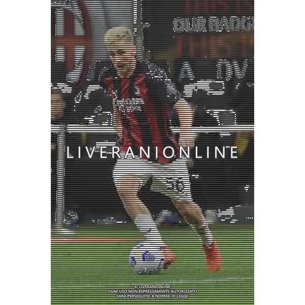 Alexis Saelemaekers (Milan) Milan vs Bodo Glimt UEFA Europa League - 3° turno preliminare Milano 24-09-2020 Stadio Giuseppe Meazza - San Siro foto Roberto Garavaglia - agenzia Aldo Liverani sas