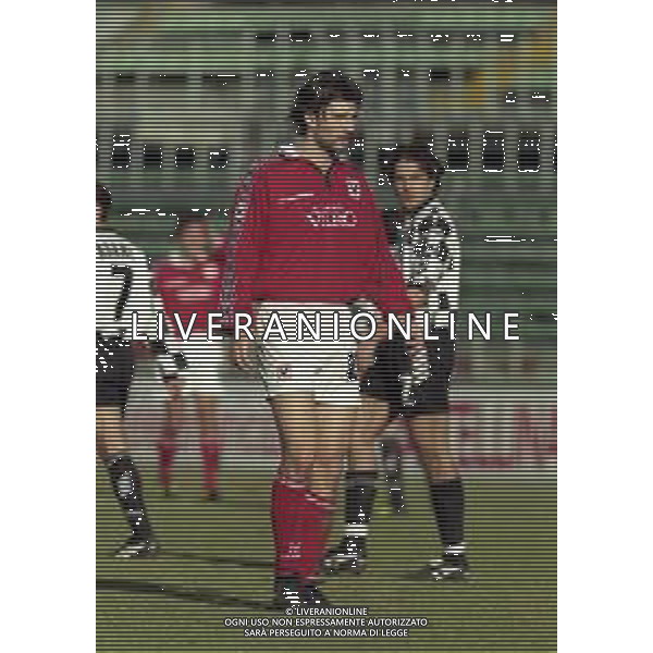 20-02-2000 BERGAMO CAMPIONATO DI CALCIO SERIE B ALZANO VIRESCIT-L.R.VICENZA 1-3 NELLA FOTO GIANNI COMANDINI AG ALDO LIVERANI SAS
