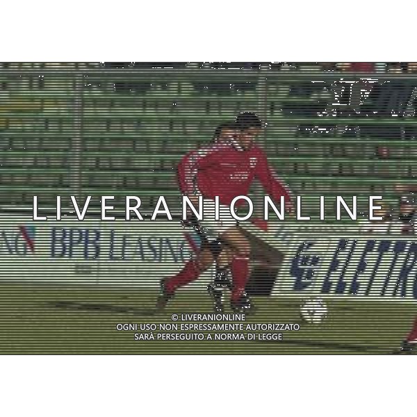 20-02-2000 BERGAMO CAMPIONATO DI CALCIO SERIE B ALZANO VIRESCIT-L.R.VICENZA 1-3 NELLA FOTO FABIO FIRMANI AG ALDO LIVERANI SAS