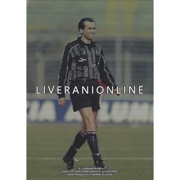 20-02-2000 BERGAMO CAMPIONATO DI CALCIO SERIE B ALZANO VIRESCIT-L.R.VICENZA 1-3 NELLA FOTO ARBITRO LUCIANO FAUSTI AG ALDO LIVERANI SAS